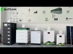 壁に取り付けられた48V LiFePO4電池5kwh-100kwhの家のエネルギー蓄積